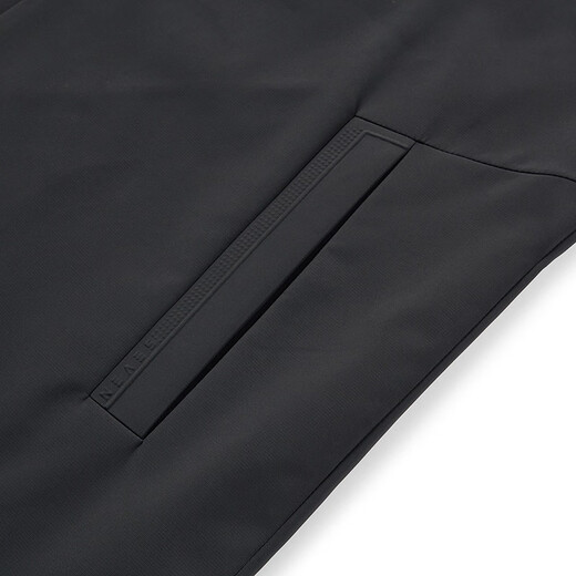 柒牌【商场同款】风衣男秋季商务通勤干部装黑色休闲外套 黑色 XL