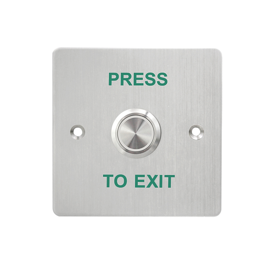 Shantoulin Village outdoor waterproof access control panel self-reset 86 type door button narrow long sill door button rainproof long strip + bottom box 3519D2W size 90*35m