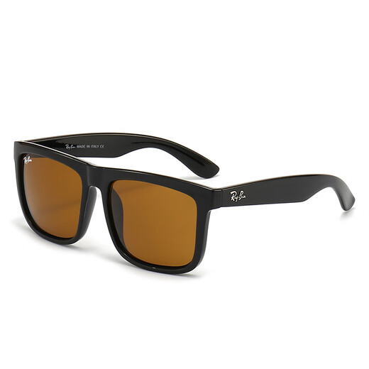 Tyrannosaurus 2023 new sunglasses European and American original single women's high-end glass sunglasses women black frame black gray film