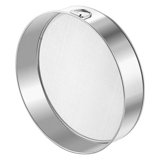 MAXCOOK flour sieve 304 stainless steel single-layer mesh sieve sugar powder sieve ultra-fine flour sieve 20CM MCPJ466