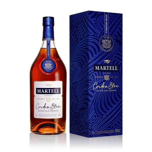 马爹利（Martell）蓝带XO 法国进口 干邑白兰地 洋酒烈酒 商务宴请送礼 蓝带XO 1000mL 1瓶