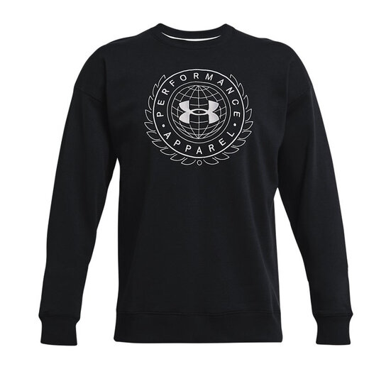 安德玛（UNDERARMOUR） 安德玛UA男装卫衣秋冬新款圆领训练休闲舒适运动套头衫13662 1366298-001 M