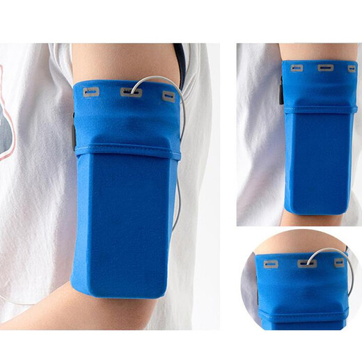 Chanhe Sports mobile phone arm bag men's and female outdoor fitness equipment running bag arm bag arms with arms and gray L (suitable for arm circumference 27-29cm)