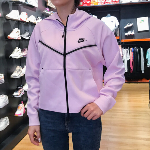 
Nike (NIKE) jacket women's spring and autumn hooded windproof sportswear fitness training top running breathable casual jacket CW4299-695 L