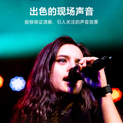 森海塞尔SENNHEISER 森海塞尔 XSW1 825/835 一拖一手持无线麦克风家用K歌会议直播声卡套装唱歌话筒一拖二 XSW1-835单人适用【超心型】
