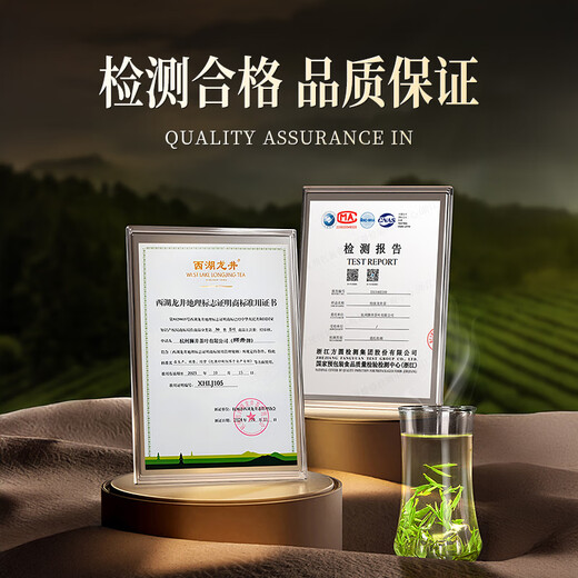 Westsee Shijing Mingqian Boutique Westse Longjing 2025 Neue Teenbox 250g Grüne Tee High-End-Geschenke für Älteste