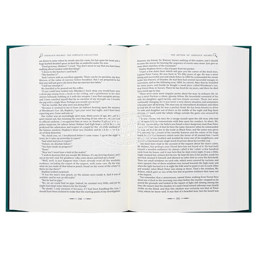 福尔摩斯探案全集 完整无删减 送书签 英文原版 阿瑟 柯南 道尔 Arthur Conan Doyle 世界经典侦探悬疑小说