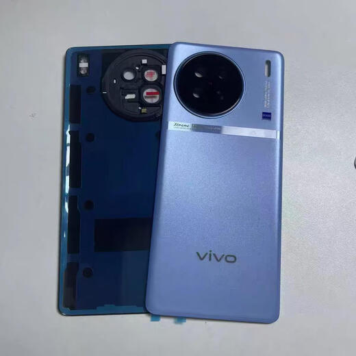 Vivo is suitable for X90s original back cover glass x90pro+ original disassembled rear shell battery cover back shell shell original X90 black original middle frame shell