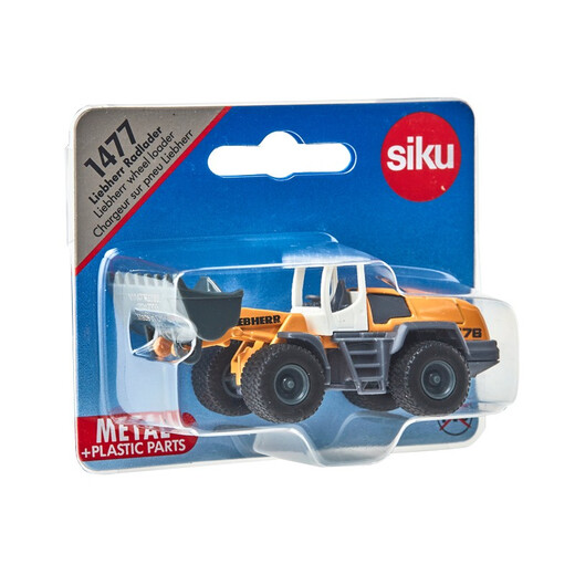 Siku Baggertechnik Fahrzeug Kinderspielzeugmodell Boy's Birthday Geschenk Liebherr Allradlader 1477