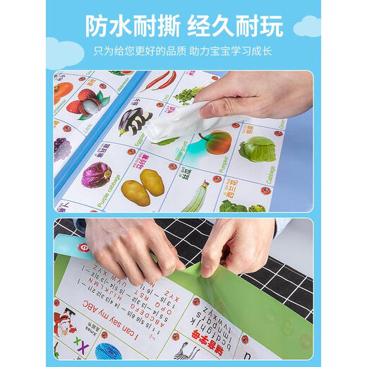 幼儿童早教机点读书小孩笔中英文画本电子书学习宝宝3岁6玩具 综合学习识字2200+汉语拼音书+