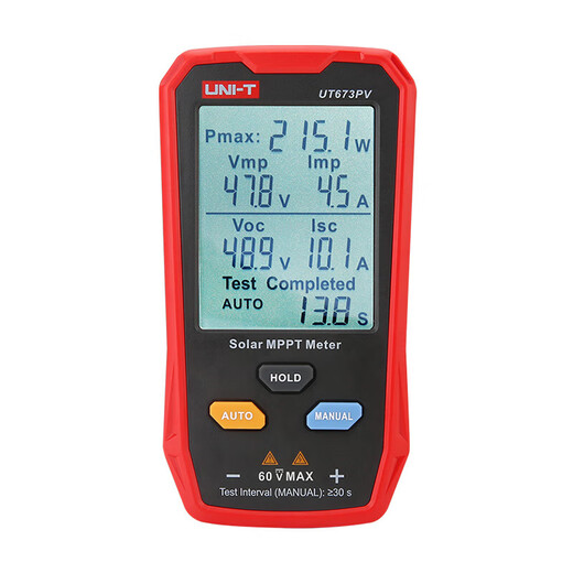 
Ulide photovoltaic module maximum power tester solar peak voltage and current UT673PV