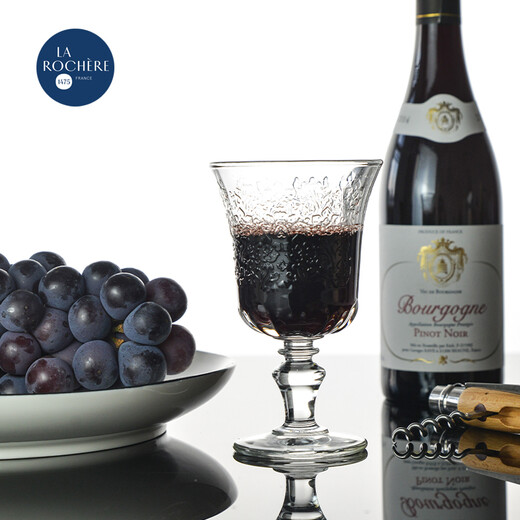 LA ROCHERE Made in France LA ROCHERE Baroque palace style Amboise goblet red wine glass glass water cup Amboise goblet 260 ml