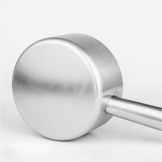 Stainless steel water ladle kitchen water ladle thickened long handle water ladle thick and fall-resistant household water shell water ladle 5Jin [Jin equals 0.5kg] non-magnetic stainless steel caliber 20CM