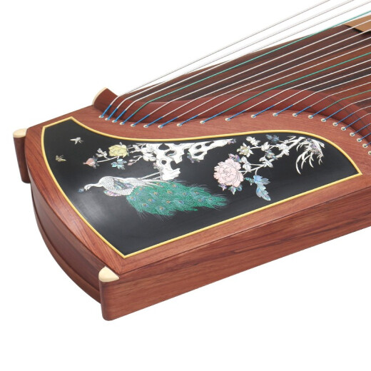Dunhuang Brand Guzheng 694l Serie de caoba Rango de actuación Zheng Shanghai Folk Musical Instrument Factory 694lc Begonia Spring Paisería