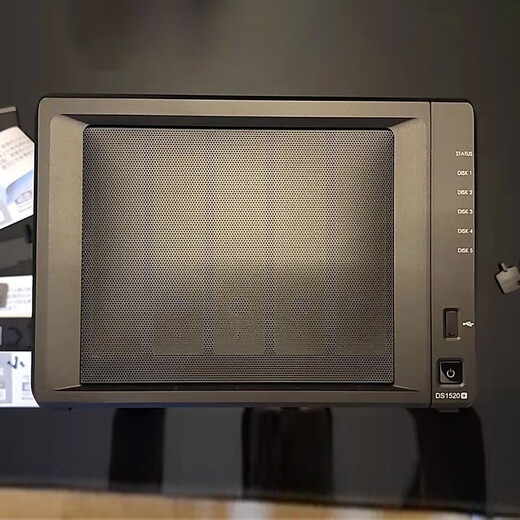 定制群晖双盘位NAS专用防尘网罩DS720+DS723+diy无边框防虫防毛絮 五盘位DS1520+专用