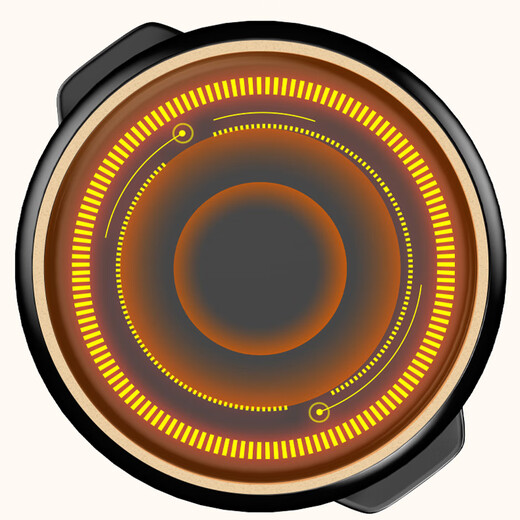 Kangshu casserole household gas stew pot ceramic clay pot rice stew pot large capacity high temperature resistant dry burning non-cracking casserole everything goes well stew pot suitable for 3-5 people 3.8L