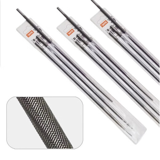 STIHL chain saw file, round grinding chain file, gasoline saw, electric chain saw, logging saw, imported material, 4.8 round file, 4.0mm chain file, 3 pieces with handle