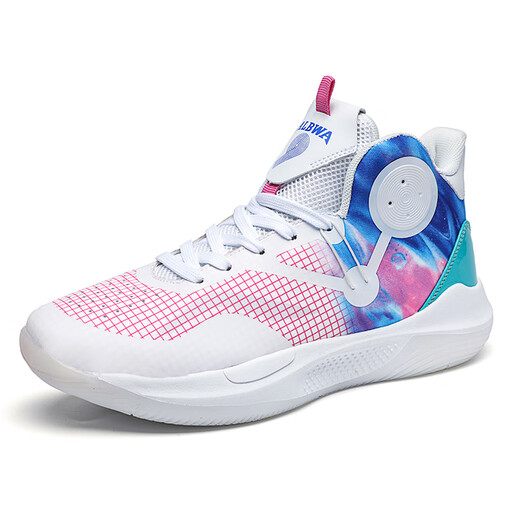 Ytnt Basketballschuhe Herren High Top Ice Cream Praktische Schüler Kinder Sportschuhe Sneakers Teenager kissen Basketballschuhe Kobe 24 Green 695 37