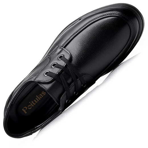 Chaussures en cuir Portulese pour hommes Business à lacets polyvalents chaussures décontractées formelles