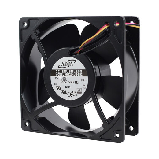 ADDA AD1224UB-F52 12038 24V 0.40A变频器散热风机风扇 风机+金属网