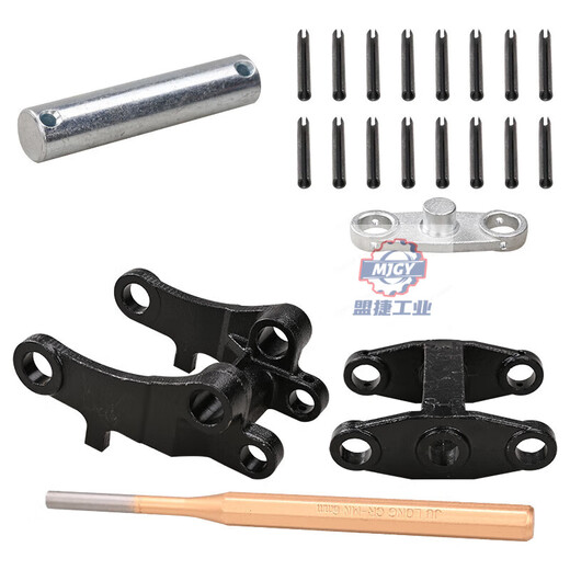 Forklift push rod shaft small wheel axle/stacker wheel accessories punch pin/ground cow three-plate splint/positioning shaft large wheel axle