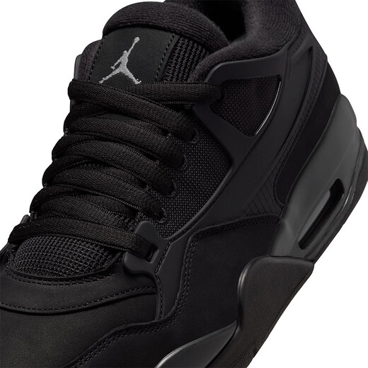 Jordan men's casual shoes Jordan AJ4 non-slip wear-resistant JORDAN 4 RM sneakers FQ7939-004 black 42.5