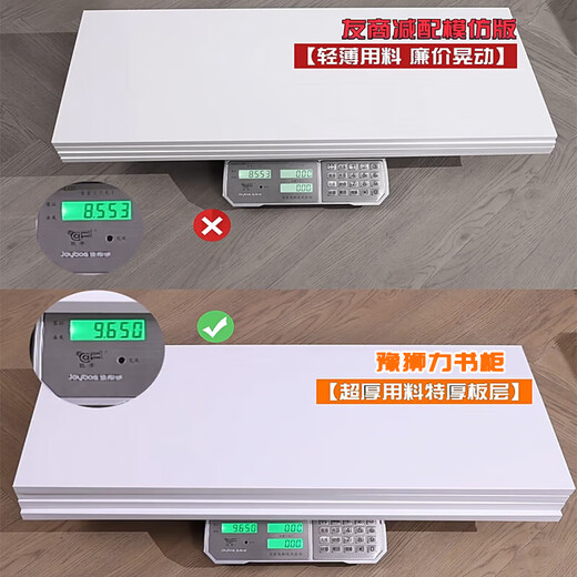 豫狮力家用钢制书柜置物架落地客厅铁艺上翻门防尘多层储物柜架儿童书架 圆弧钛金灰5门-1695*600*350mm