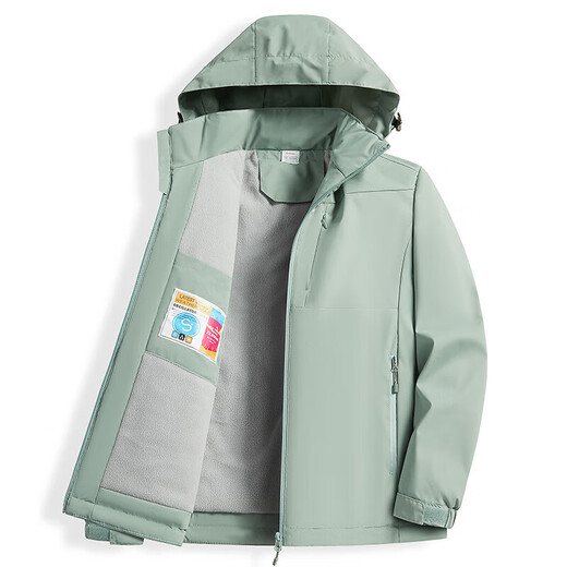 Western Camel Vancamel Trench Coat veste Veste en toison féminine Fleece épaissie de veste courte veste en veste à capuche à capuche douce Traverie de choc à couches mono-couches