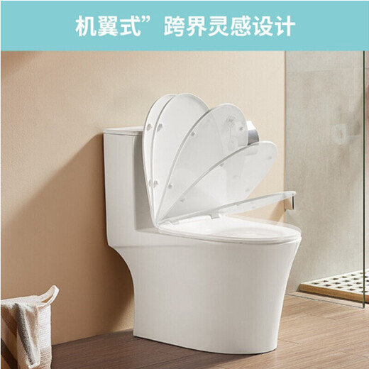Daihuo Badezimmerpaket Toilette Dusche Zwei-teilige Set Spray Siphon Langsamabdeckung Toilette mit Top Spray Dusche 62 6189 Toilette + 5511-P01CP Dusche 305 Grubenentfernung (Factory Direct Lieferung landesweit gemeinsame Versicherung)