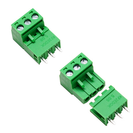 Throwing stones KF2EDGK 5.08mm pitch plug-in terminal block soldering-free 10 sets per piece (socket + plug)