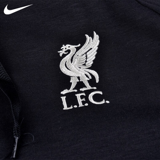 Nike (Nike) Tianlang Football Nike 21/22 Liverpool Football Half Zipper Casta Capualy manga larga DA9766-010 Negro M