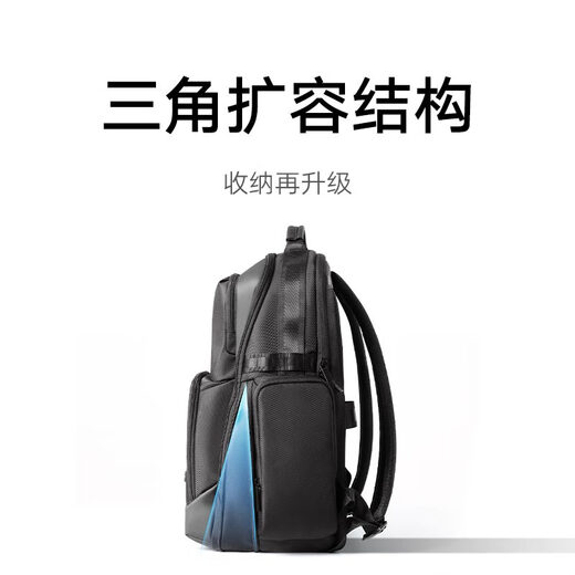 Mijia business large-capacity backpack, school bag, backpack, professional compartment design, business trip business backpack, black