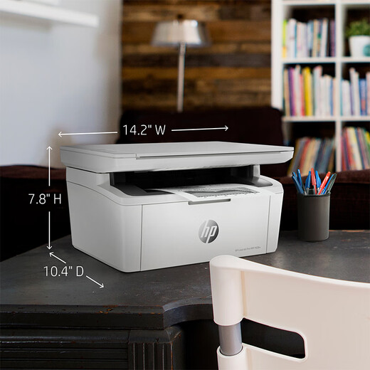 HP 30w A4 black and white laser all-in-one printer home small office copy and scan wireless wifi network student homework printing M30w print copy scan (fashionable and compact)