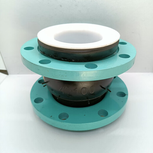 Yue Changsheng customized KXT flexible PTFE-lined flange soft joint soft connection oil-resistant, acid-resistant, alkali-resistant and high-temperature resistant (national standard stainless steel flange) DN250*1.0Mpa