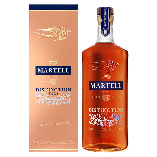 马爹利（Martell）鼎盛 VSOP 干邑白兰地 洋酒 法国进口 送礼佳选 鼎盛 700mL 1瓶 +礼袋