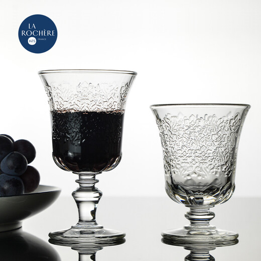 LA ROCHERE Made in France LA ROCHERE Baroque palace style Amboise goblet red wine glass glass water cup Amboise goblet 260 ml