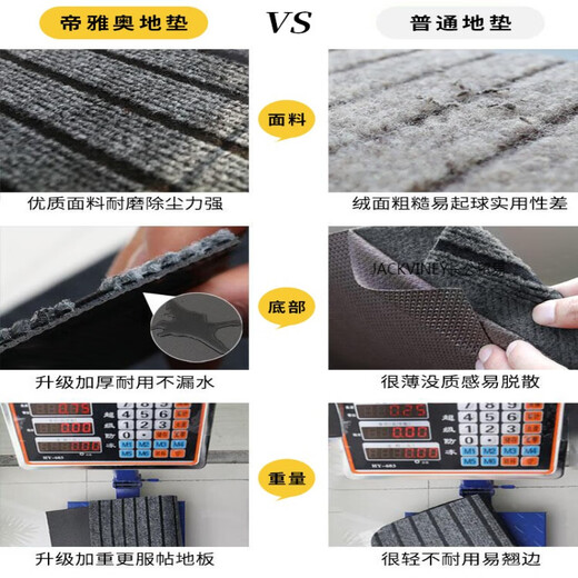 地垫门垫门口进门家用吸水防滑耐脏加厚感大门口脚垫礼物+朋 感灰色30升级加厚vitw12014