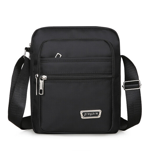 Kouluhou wasserdichtes Oxford-Stoffbeutel Herrenbeutel One-Shoulder Crossbody Bag Herren Business Bags Brieftasche Mehrschichtiger Taschengeschäftskassierer [Si-Ti-y3519-Blue]