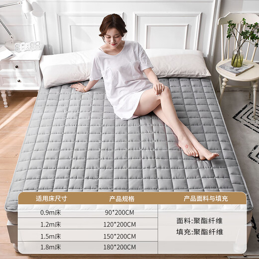 Antarctic mattress mattress 1.5x2 meters foldable mattress non-slip thin soft pad mattress double back pad