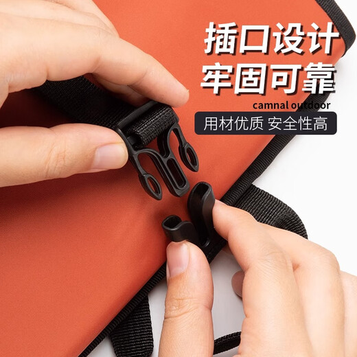 Canle storage bag rock climbing equipment storage portable main lock quick-release parts drawstring portable bundle roll anti-scratch portable black