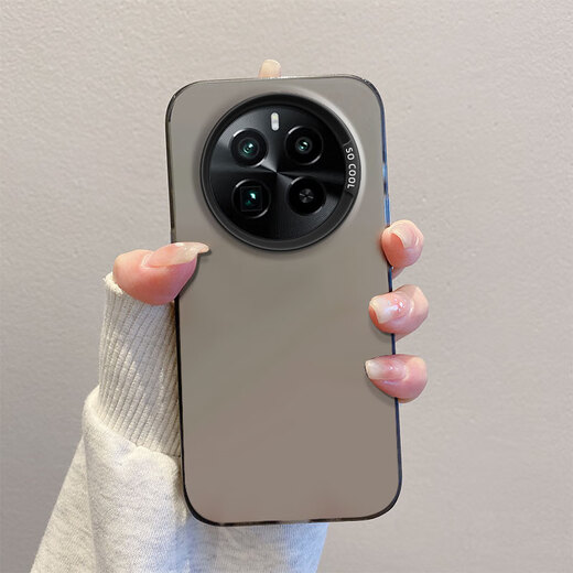PENO REALME GT5PRO MOBIL THELPHED CASE RMX3888 FLASH Version de protection Case de protection Anti-Fall Couleur haut de gamme Silt [Color Silver Shell] Black + Gyroscope Bracket Realme GT5PRO