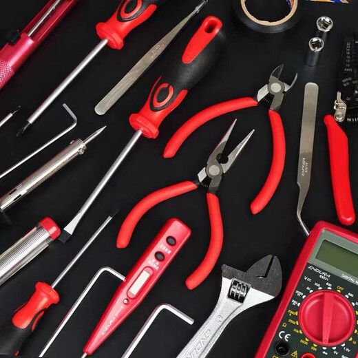 LIYIDE Electronic Telecommunication Toolbox Boîte à ensemble Set E1419E1421 E1421 Toolmunicing Tools Set 49 Pieces