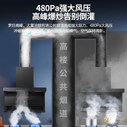海尔（Haier）家用抽油烟机24立方7字大吸力油烟机燃气灶具嵌入式洗碗机套装自清洁手挥开关语音控制全封闭电机 719烟机+5.2猛火灶+15套w5000洗碗机