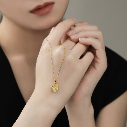 Manhe S925 Silver Necklace Women's Pendant Clavicle Chain Jewelry Wife's Birthday New Year's Eve Gift for Girls, Girlfriends and Best Friends