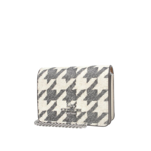 Entrenador (entrenador) Entrenador Simple Simple Shoulfody Chain Bolsa Bolsa de la cadena Valentín Regalo de color blanco y negro Bundle CJ679SVRW