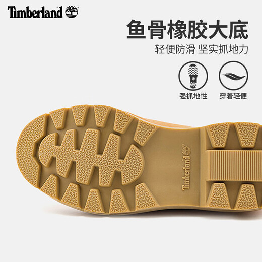 Timberland Offizielle Kick-Off-Herrenschuhe neue große gelbe Stiefel Outdoor-wasserdichtes Leder ist groß 18094 18094W/Weizenfarbe 40
