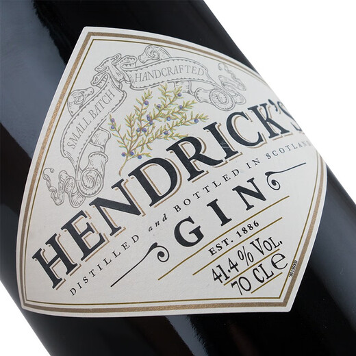 亨利爵士亨利爵士金酒Hendricks Gin苏格兰原装高级杜松子酒琴酒毡酒 亨利爵士金酒 700mL 1瓶
