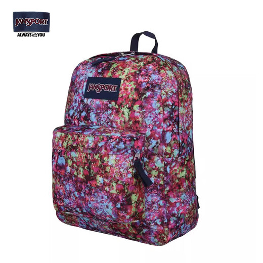 JANSPORT Jesper backpack for women and men's fashionable casual backpack/cut different patterns will be inconsistent T5010UE full season-no side bags and no partitions