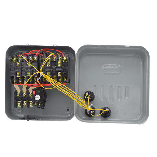 QC20-2/NH3/NH4/NH magnetic start reversible starter mixer 380V forward and reverse control switch QC20-2NH/10A/1.5-4KW/forward and reverse