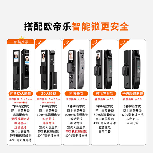 
OUDILE thickened zinc alloy grade A security door entrance door villa door + aviation aluminum foil filled mother door fingerprint lock Technology cloud lock 2150*1050-2250*960